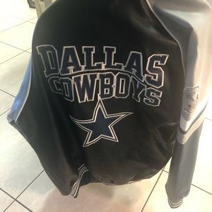 New Faux Leather Men’s XXL Dallas Cowboys Jacket